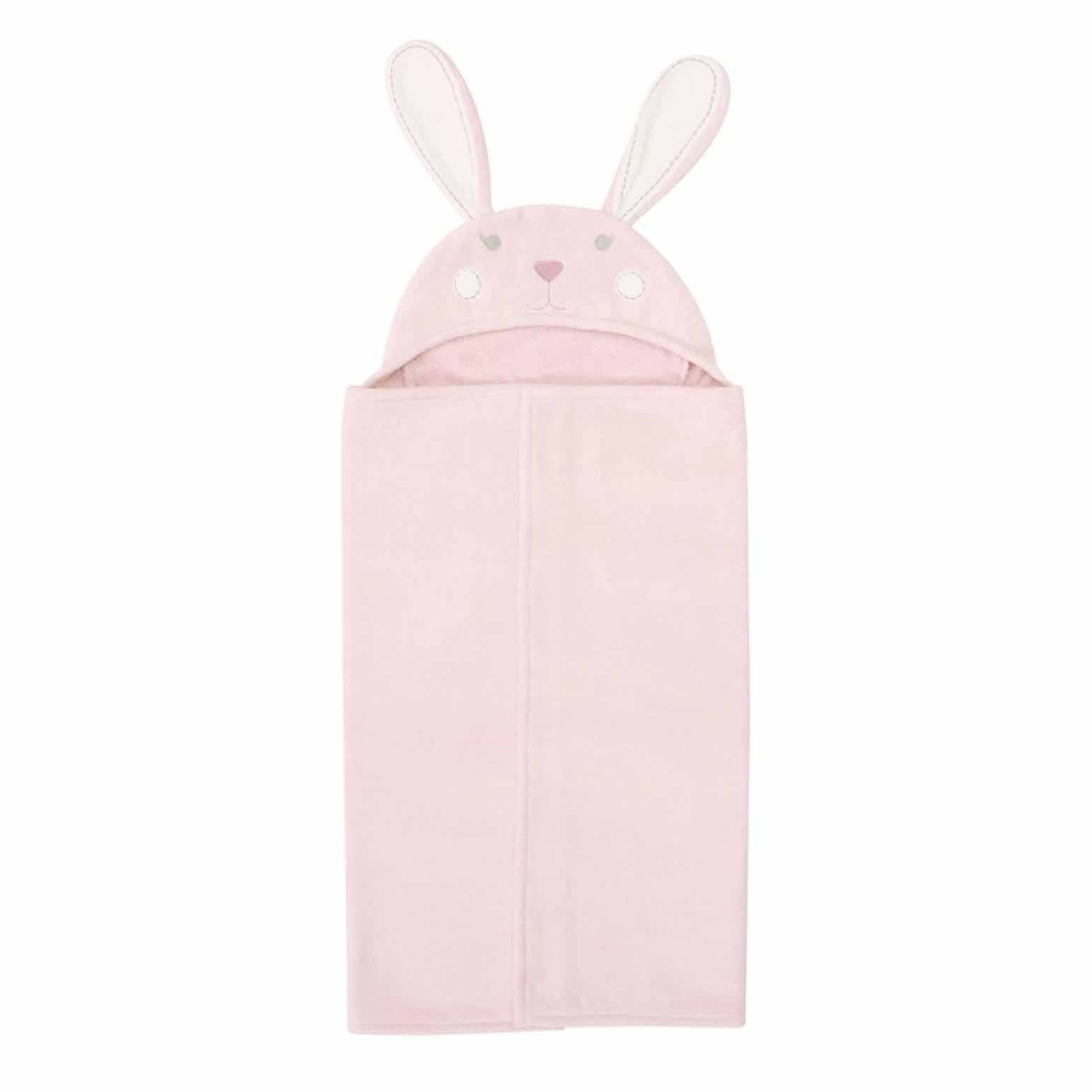 Pottery Barn Kids Bunny Nursery Critter Wrap Pink