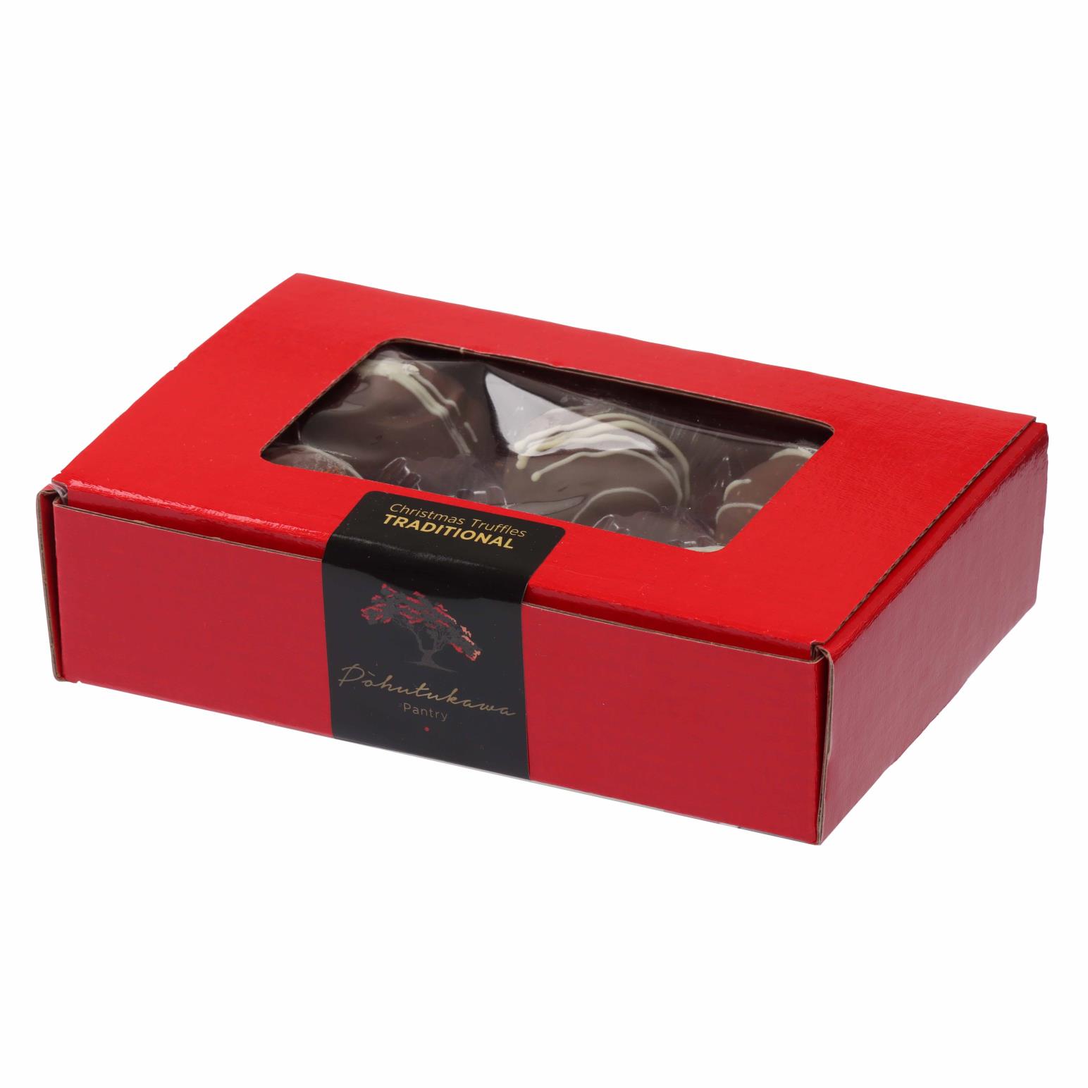 Pohutukawa Pantry Christmas Truffles Box Of 6 130g