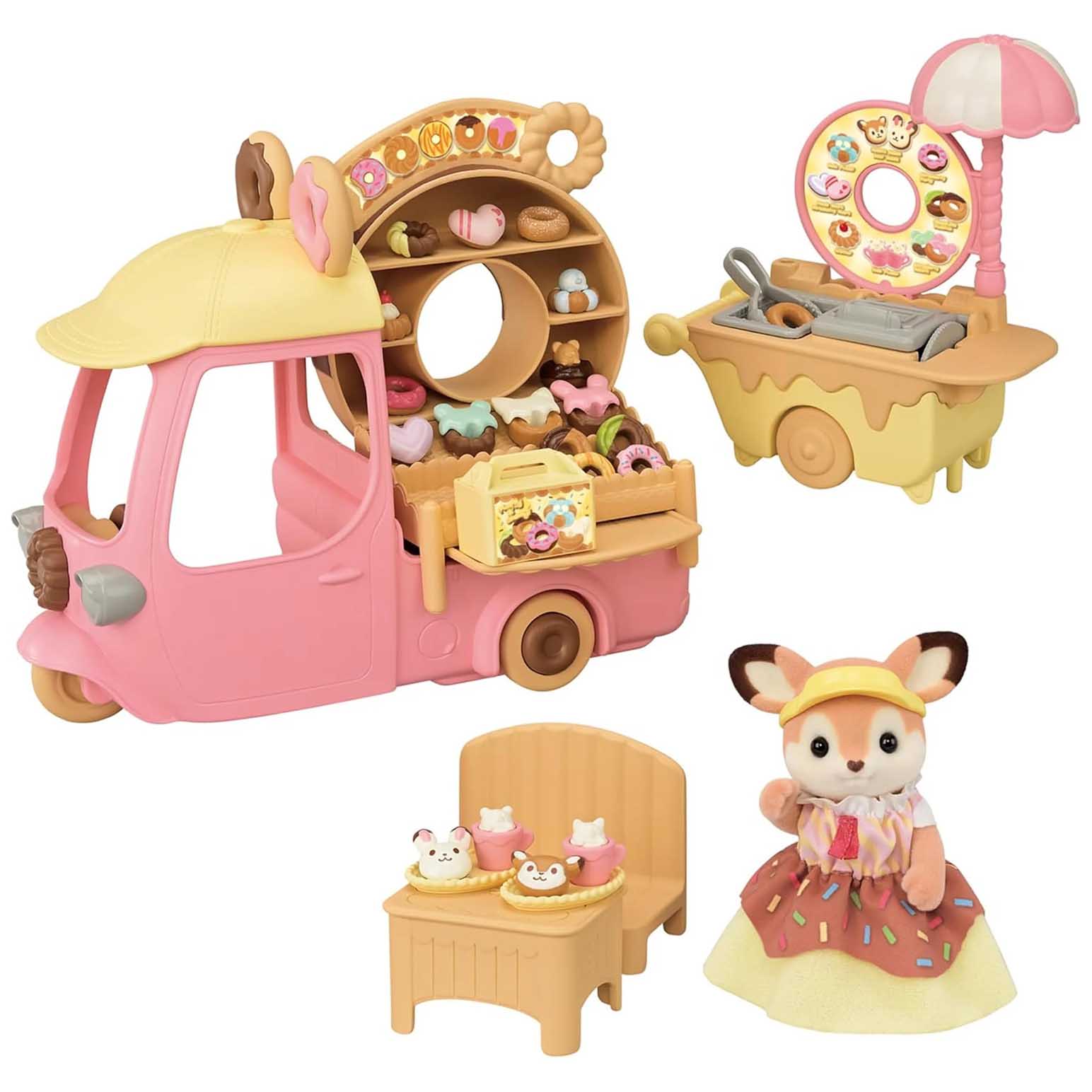 Sylvanian Families Dip Dip Donut Wagon