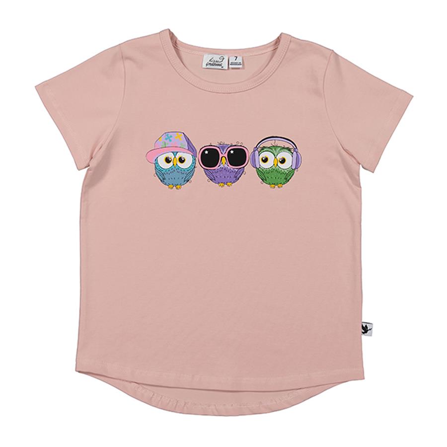 Kissed By Radicool Owl Crew Tee