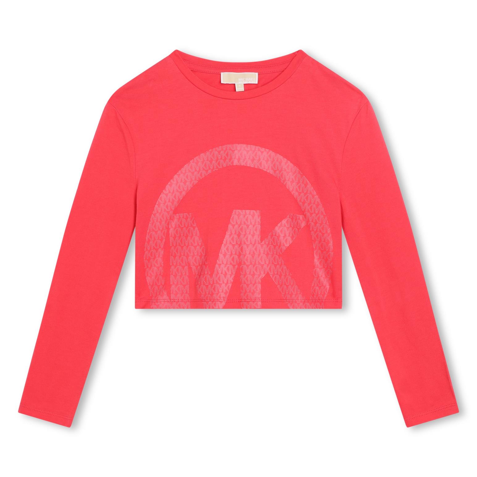 Michael Kors Long Sleeve Printed T-Shirt 4 - 6Y