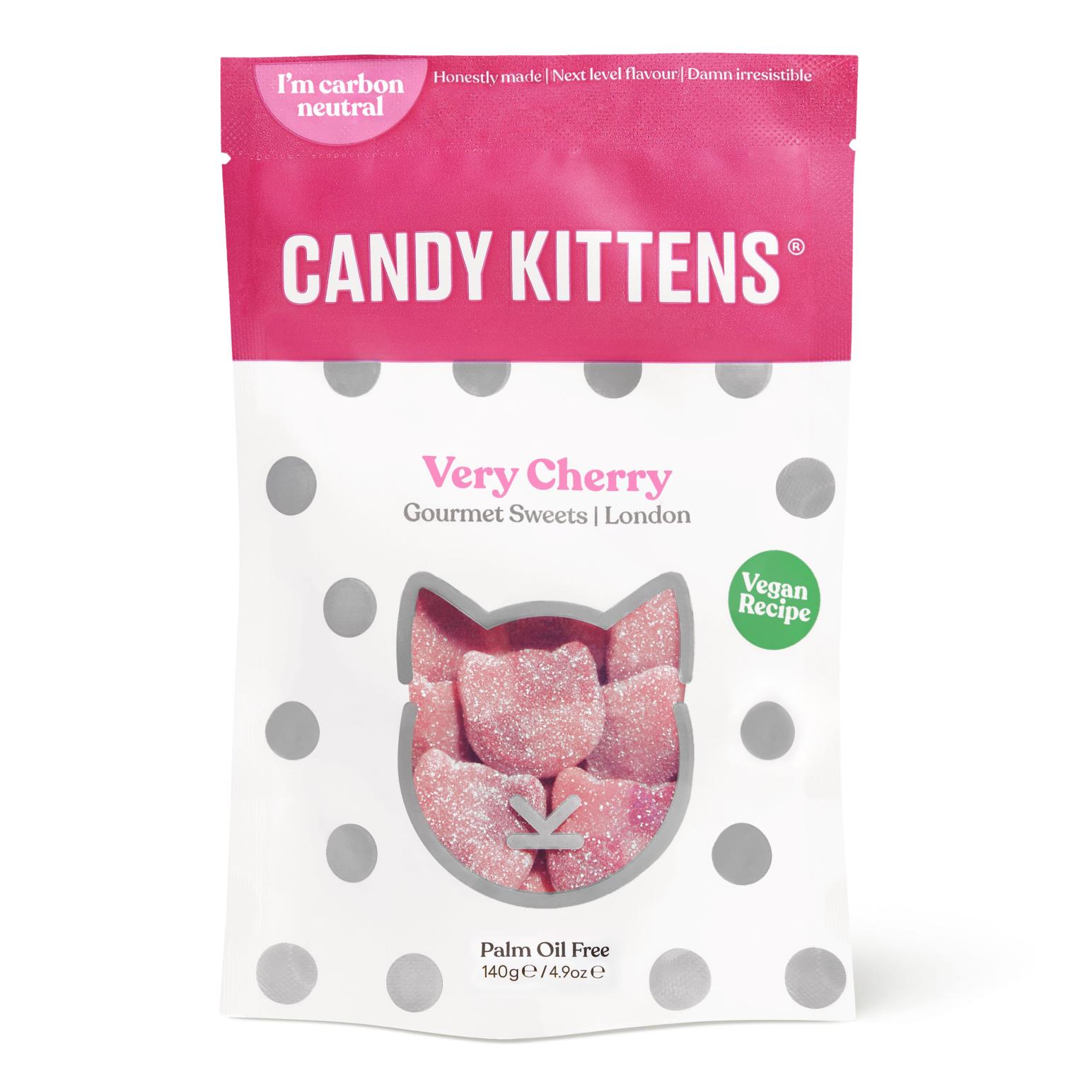 Candy Kittens Very Cherry Gummies 140g