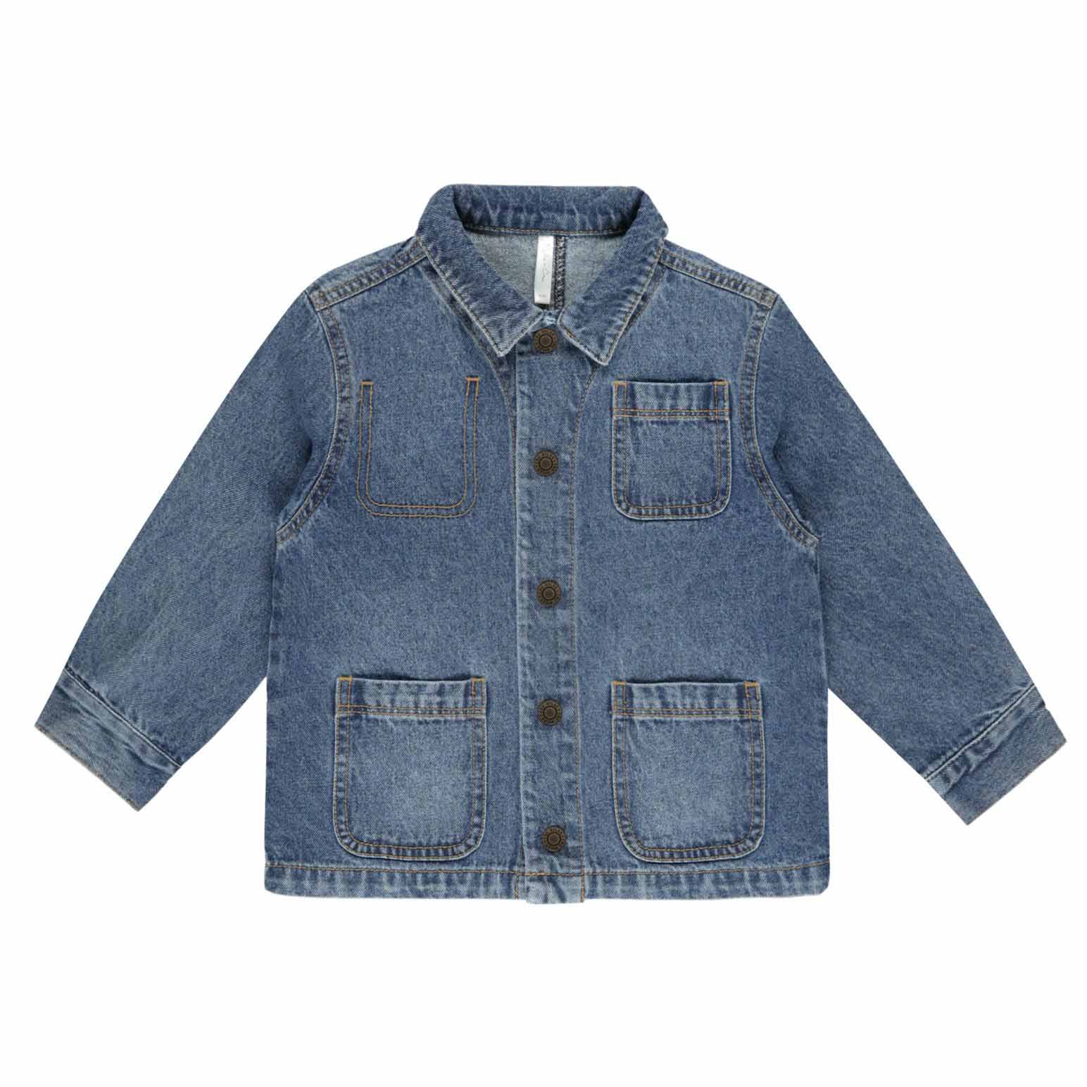 Rylee + Cru Denim Chore Coat