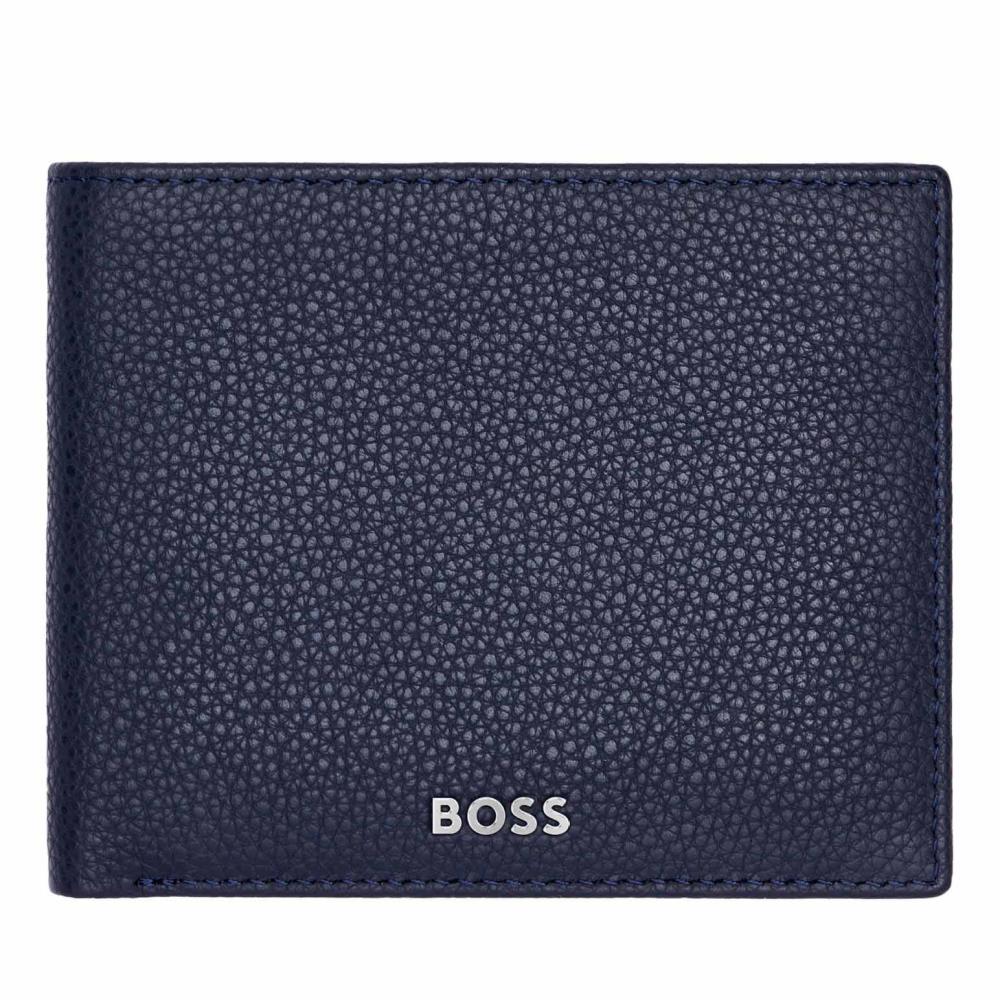 Hugo Boss Money Wallet Classic Grained Navy