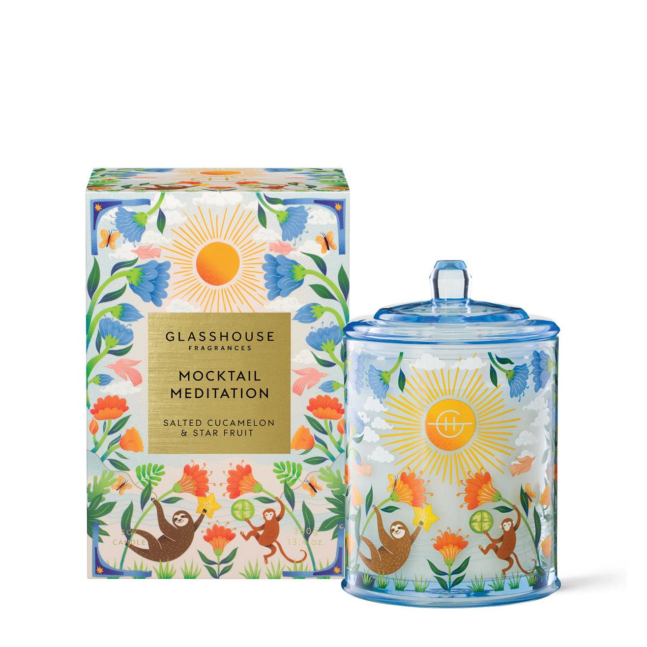 Glasshouse Fragrances Mocktail Meditation 380g Candle