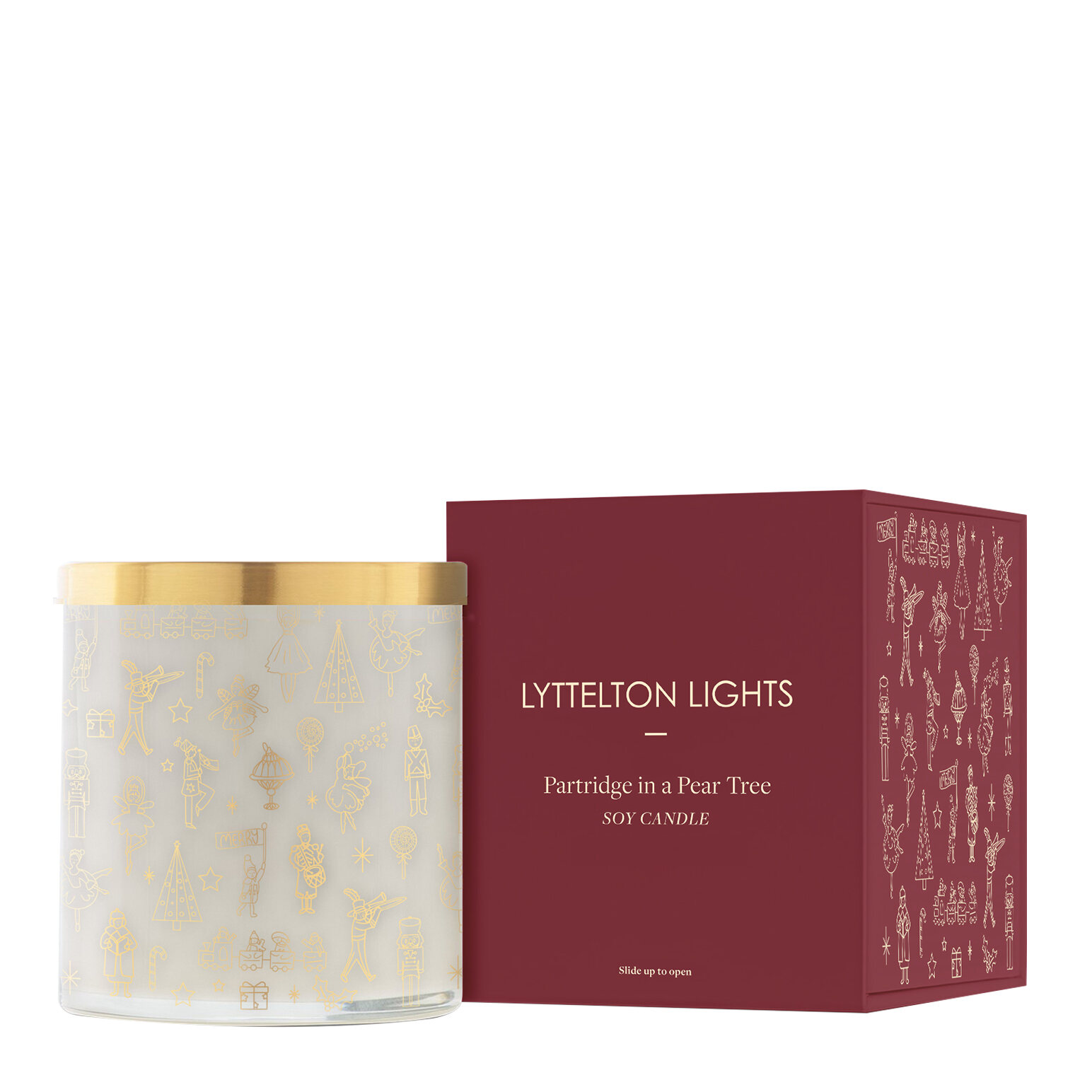 Lyttelton Lights Limited Edition Patridge in a Pear Tree Soy Candle