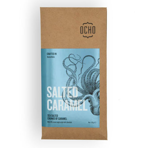 OCHO Salted Caramel Chocolate 95g