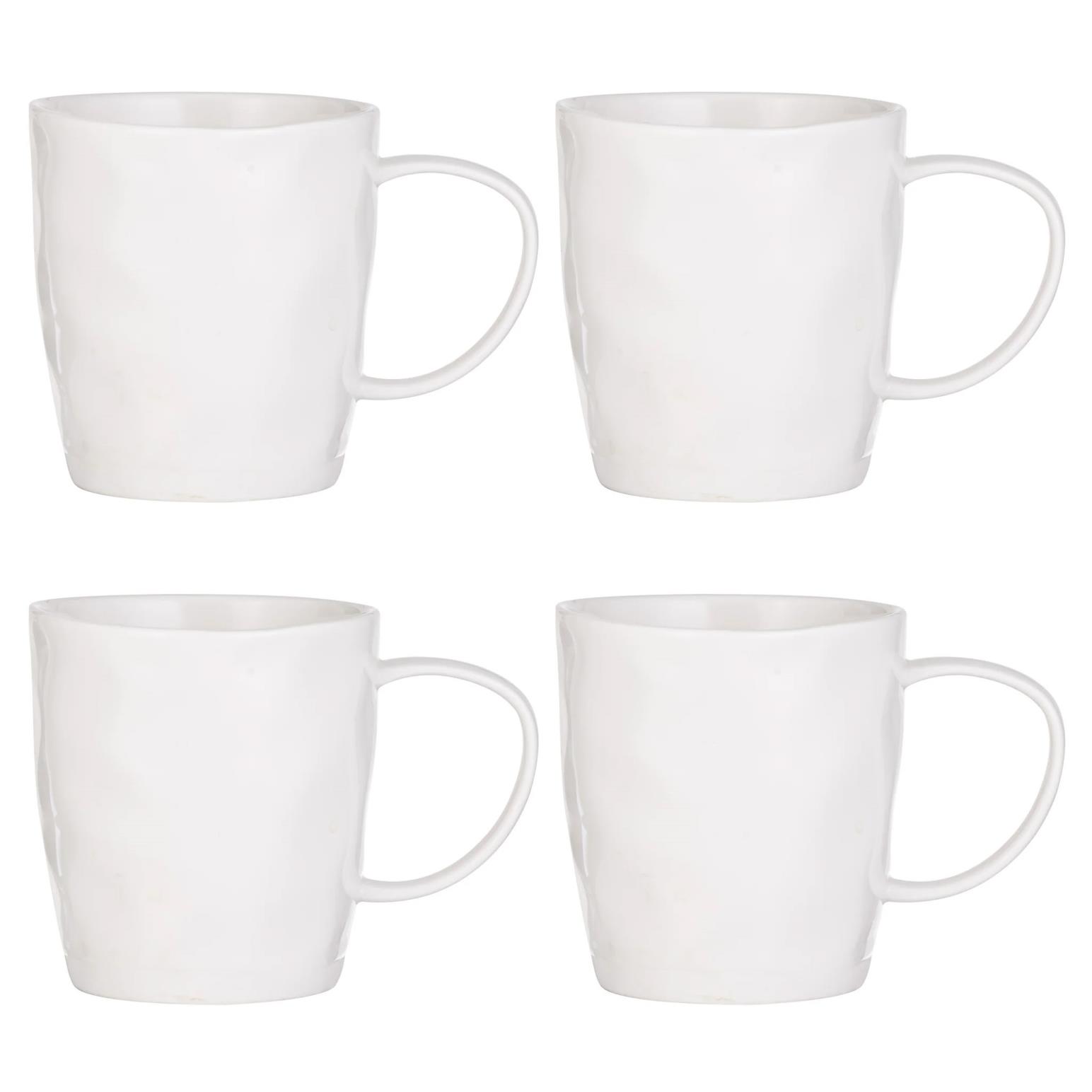 Ladelle Halo Snow Set Of 4 Mug