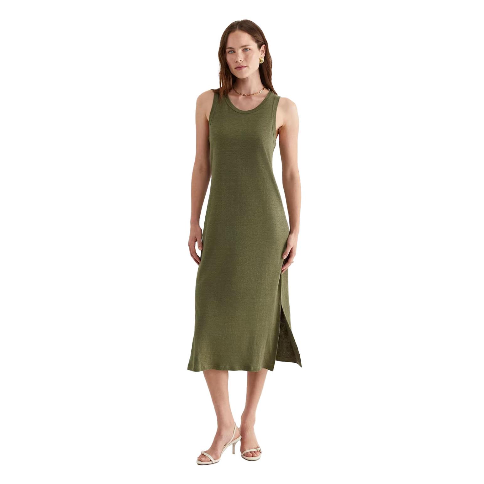 Sportscraft Tonia Linen Tank Dress