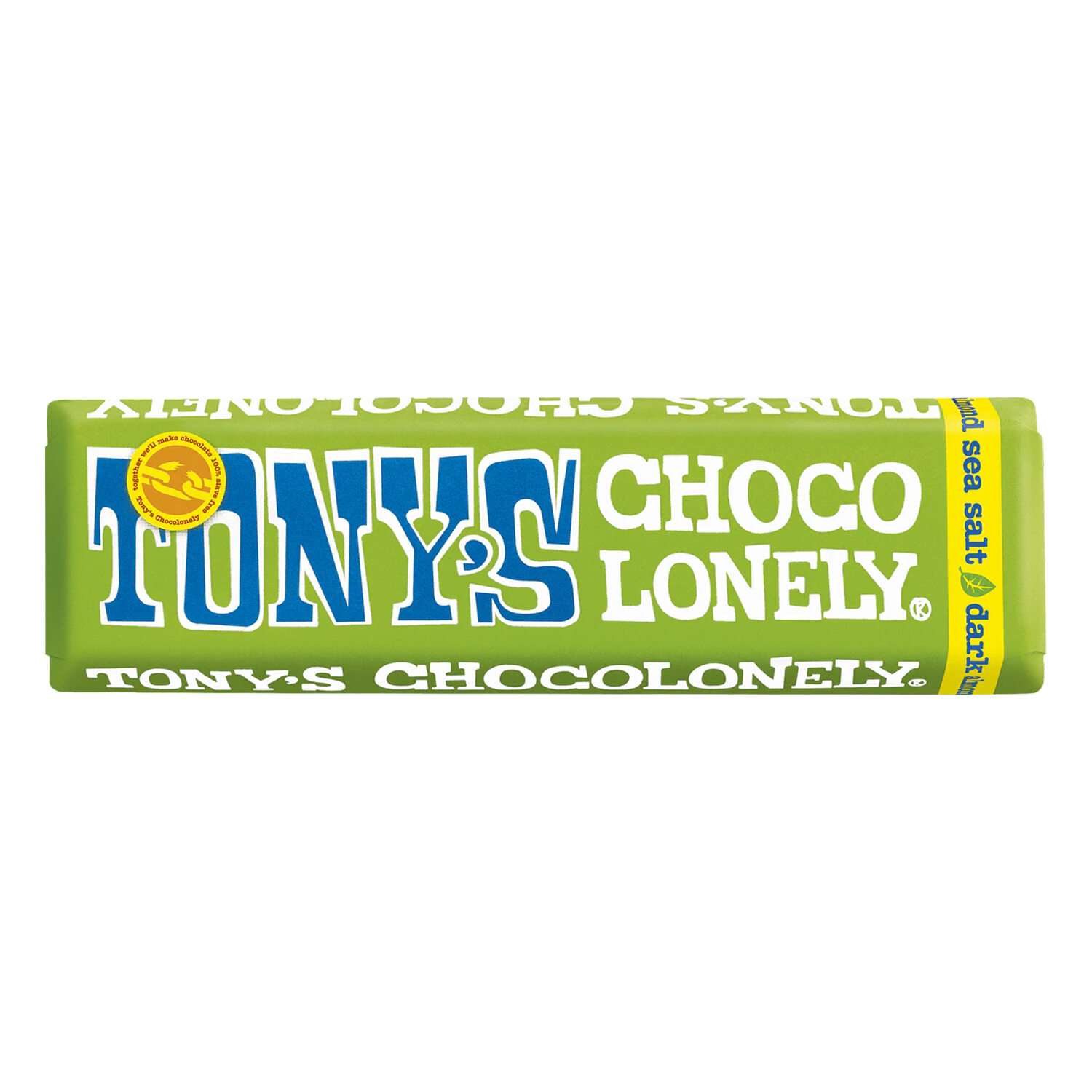 Tony's Chocolonely Dark Almond Sea Salt 51% 47g