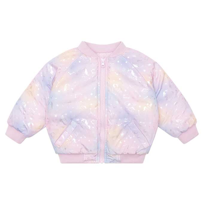 Huxbaby Cosmic Unicorn Reversible Bomber 1-2Y