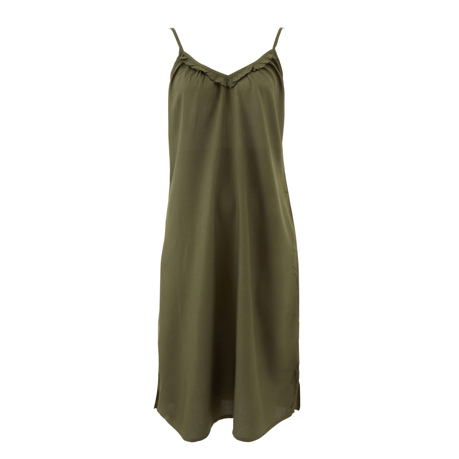 Wallace Cotton Olive Strappy Nightie