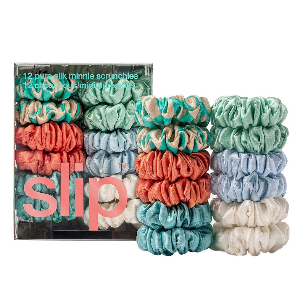 Slip Silk Minnie Scrunchies - Set of 12