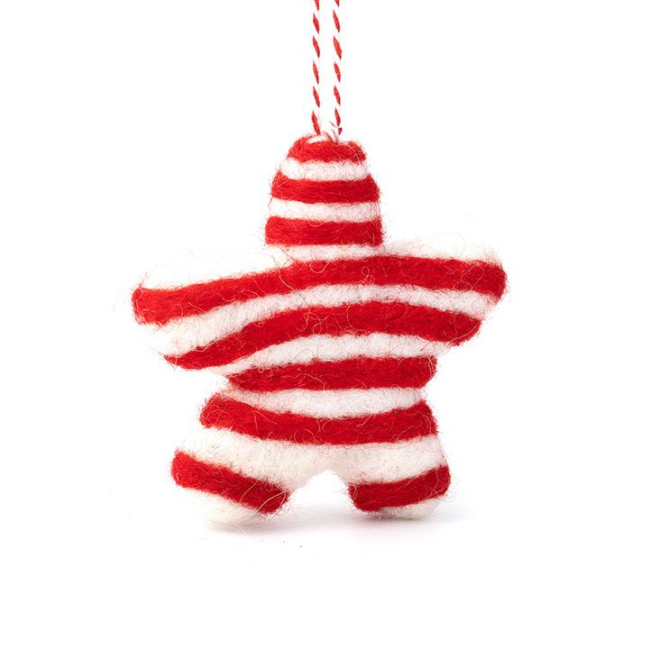 Gifted Hands Star/Candy Cane Decoration