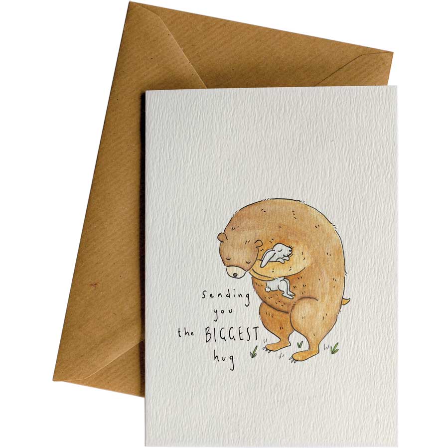 Little Difference Biggest Bear Hug Card