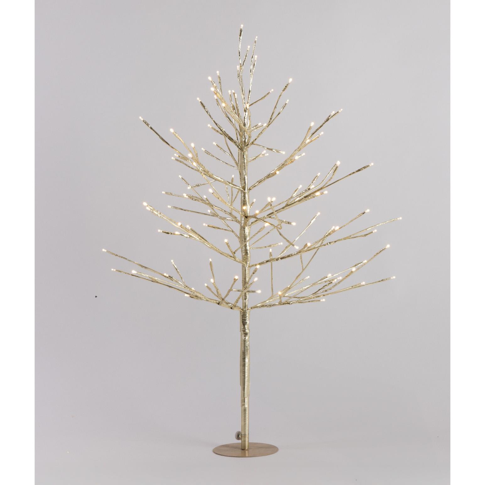 Stellar Haus Table Top Twig Tree Champagne 60cm