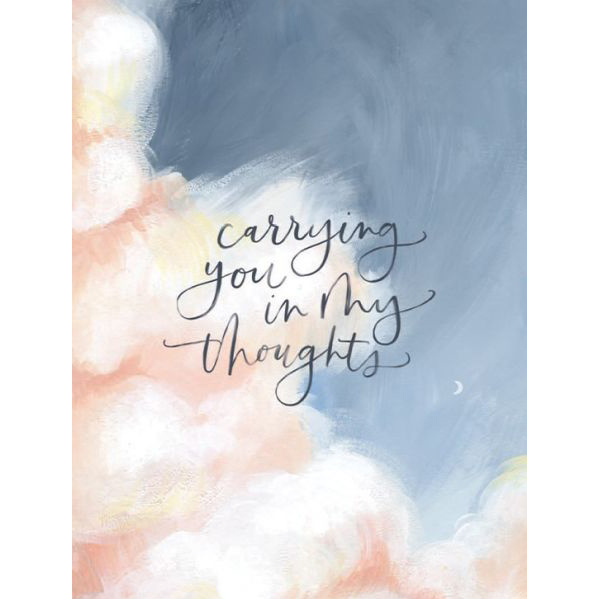 In My Thoughts Card