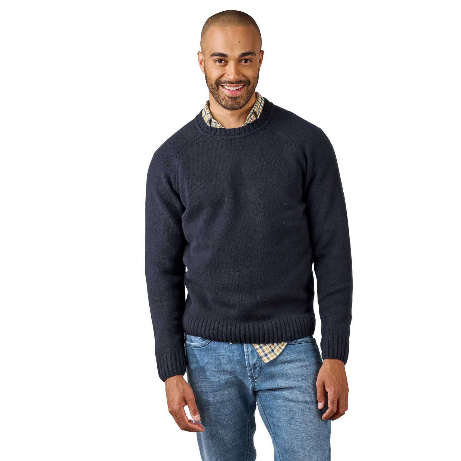 Rembrandt Kaiapoi Navy Shetland Sweater