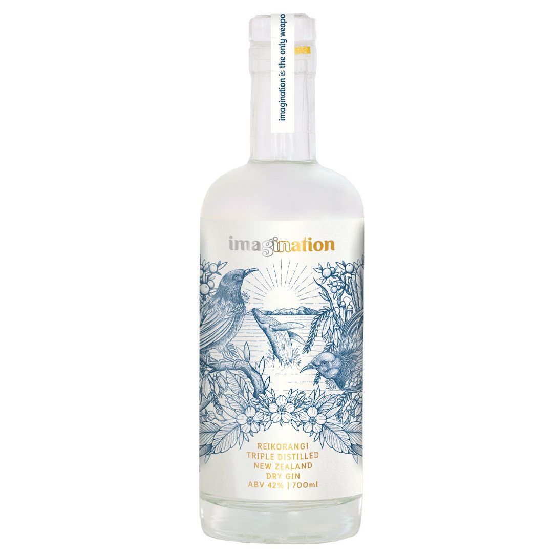 Imagination Reikorangi Triple Distilled Dry Gin 700ml