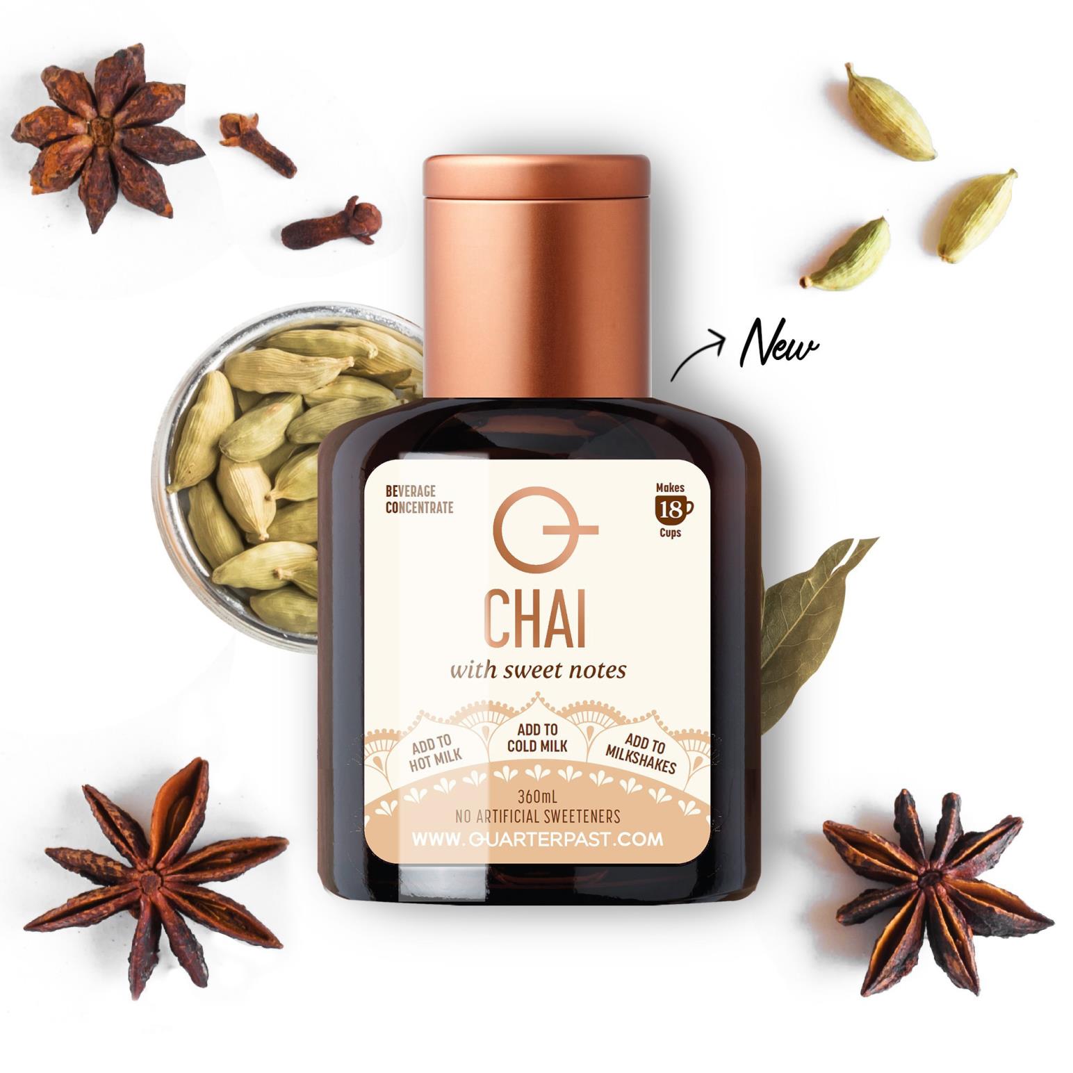 QuarterPast Chai Syrup - 360ml