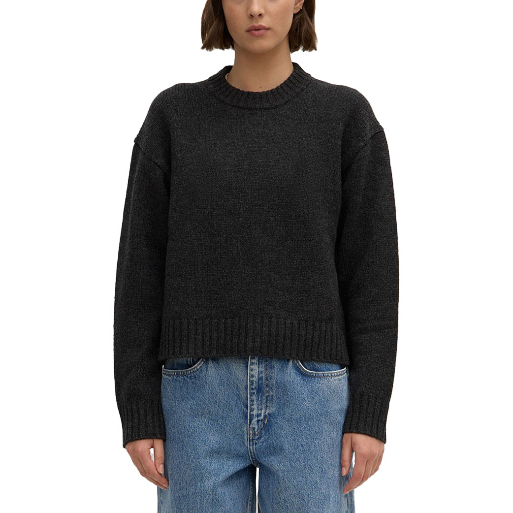 Assembly Label Beau Wool Merino Knit Charcoal