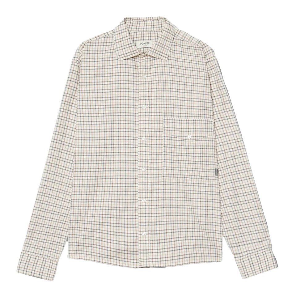 POMPEII Check Cotton Shirt