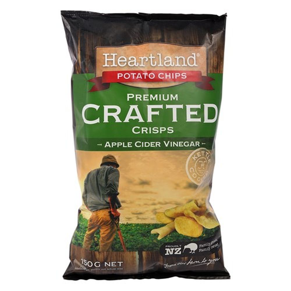 Heartland Apple Cider Vinegar Potato Chips 150g