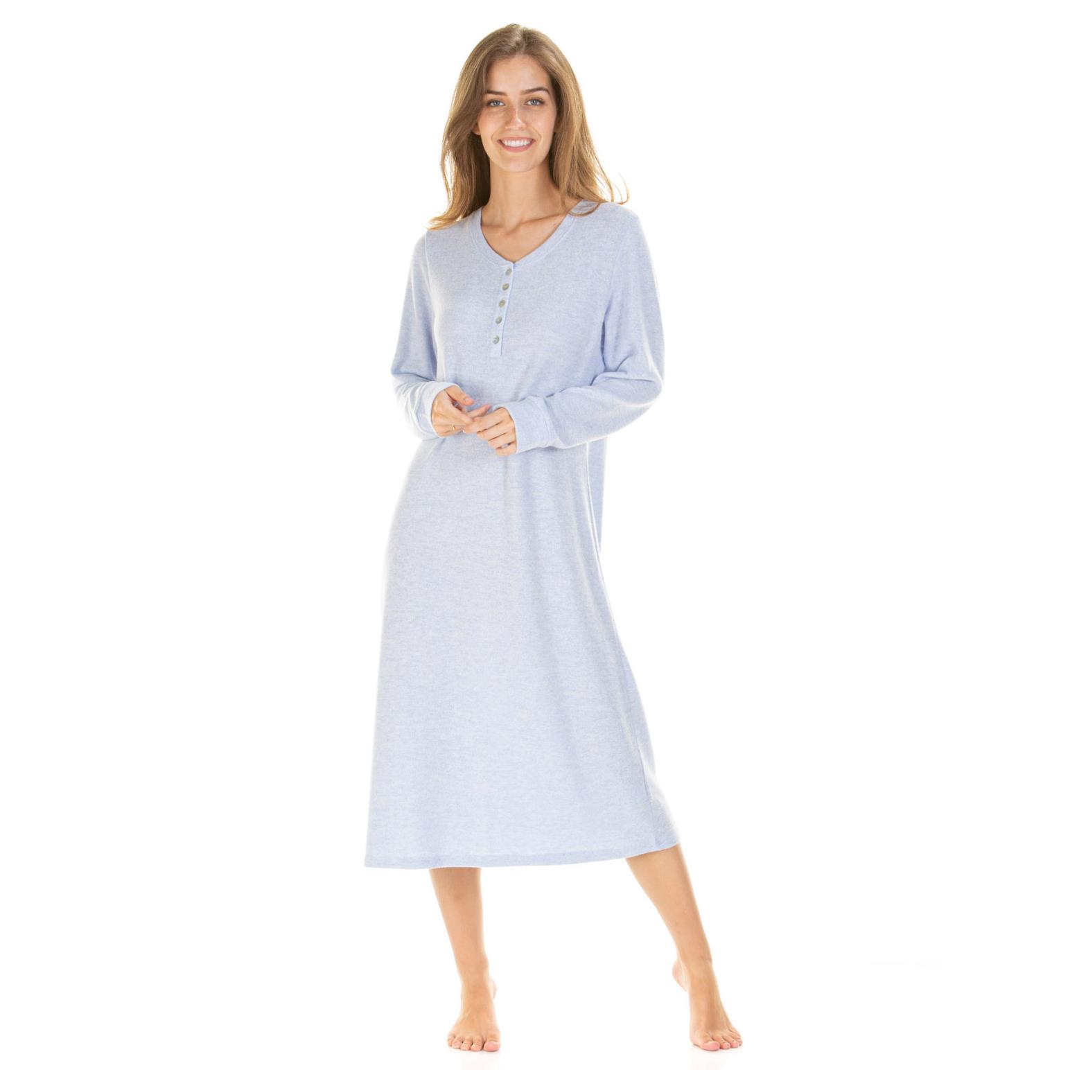 La Marquise Lush Lounge Supersoft Longsleeve Nightdress