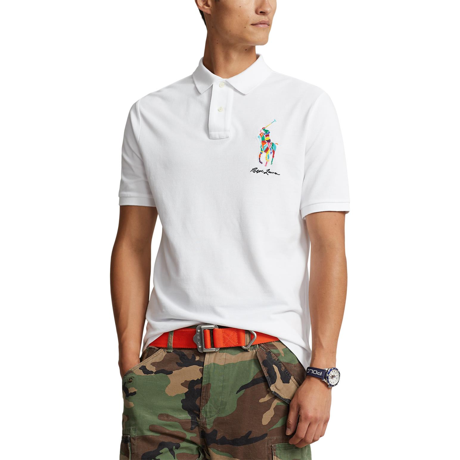 Polo Ralph Lauren Classic Fit Big Pony Mesh Polo Shirt