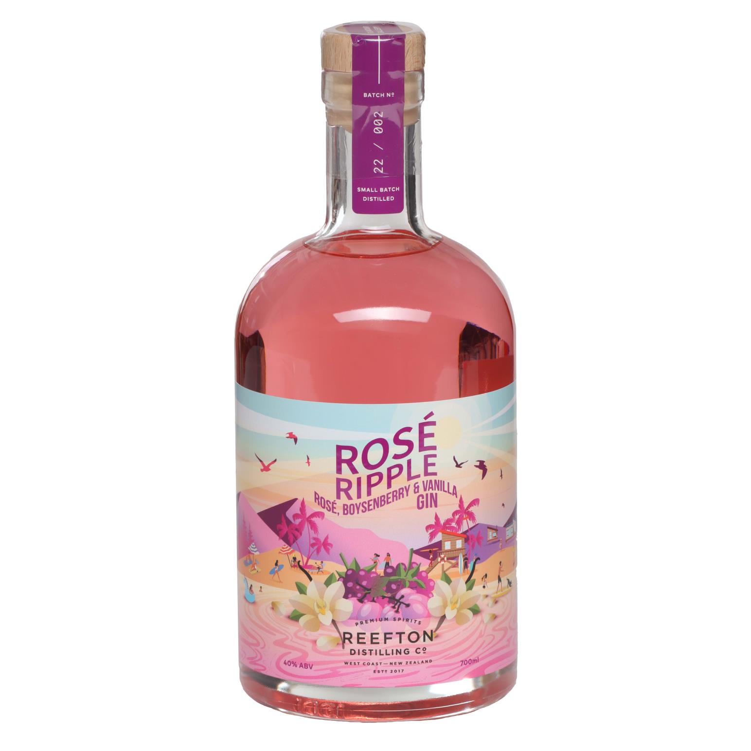 Reefton Distilling Co. Rosé Ripple Gin 700ml