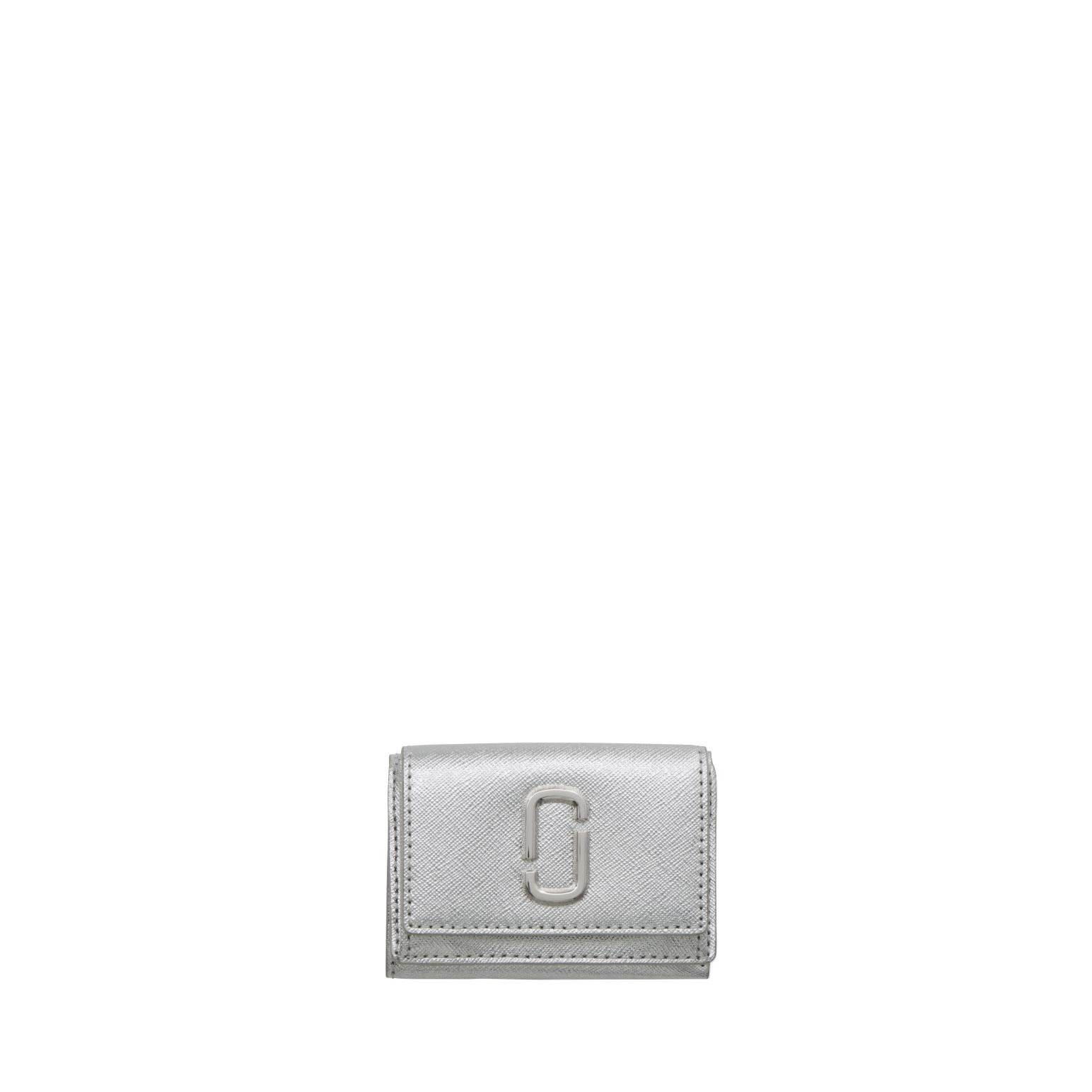 MARC JACOBS The Metallic Utility Mini Trifold Wallet