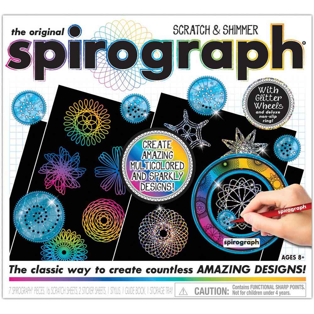 Spirograph Scratch & Shimmer