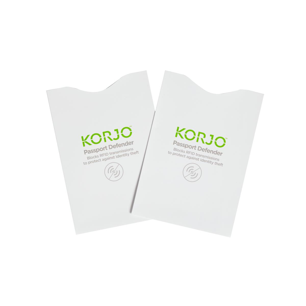 KORJO RFID Passport Defender - 2 Pack