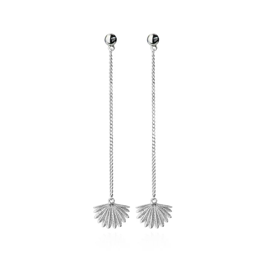 Boh Runga Mini Fan Tail Drop Earrings