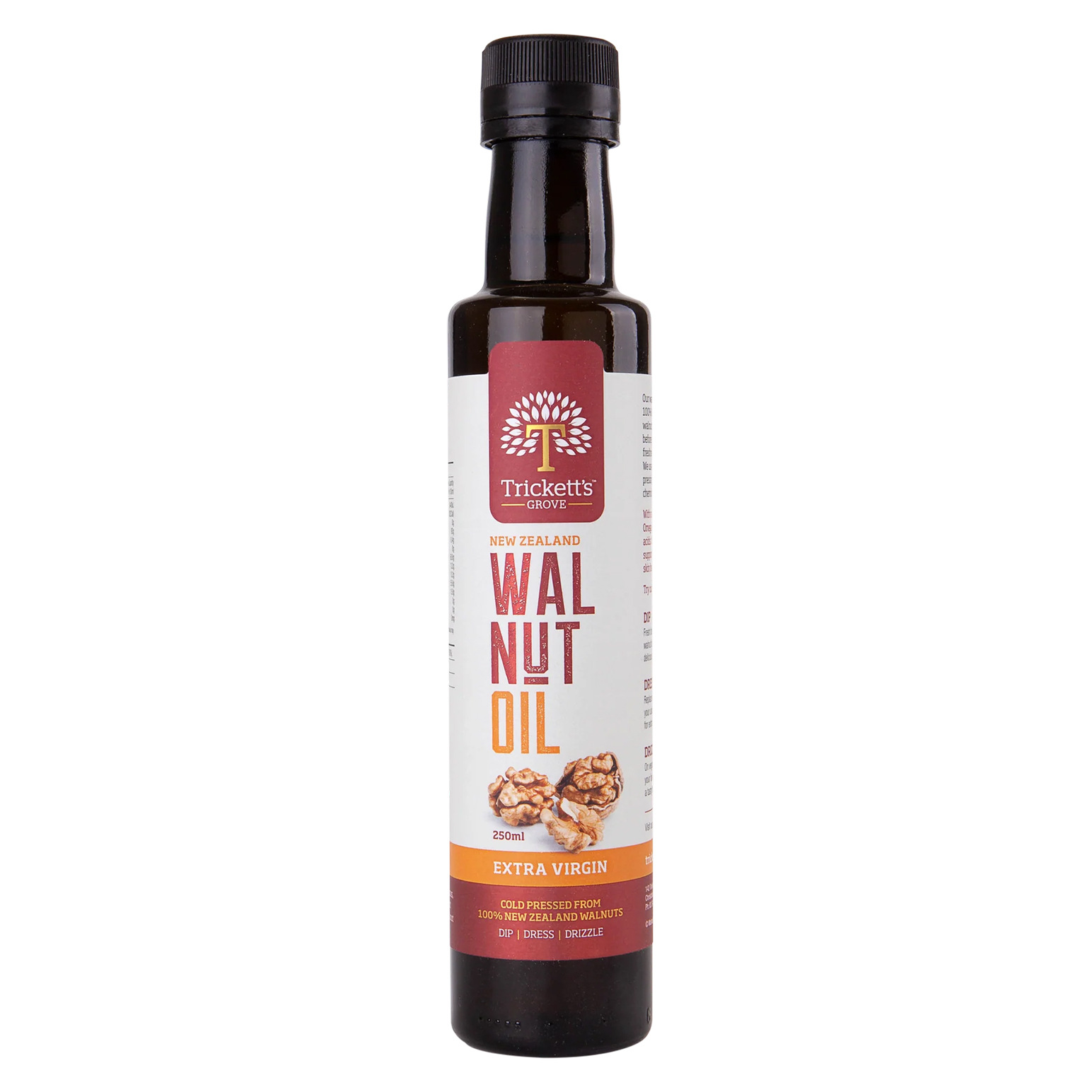 Tricketts Grove Extra Virgin Walnut Oil 250ml