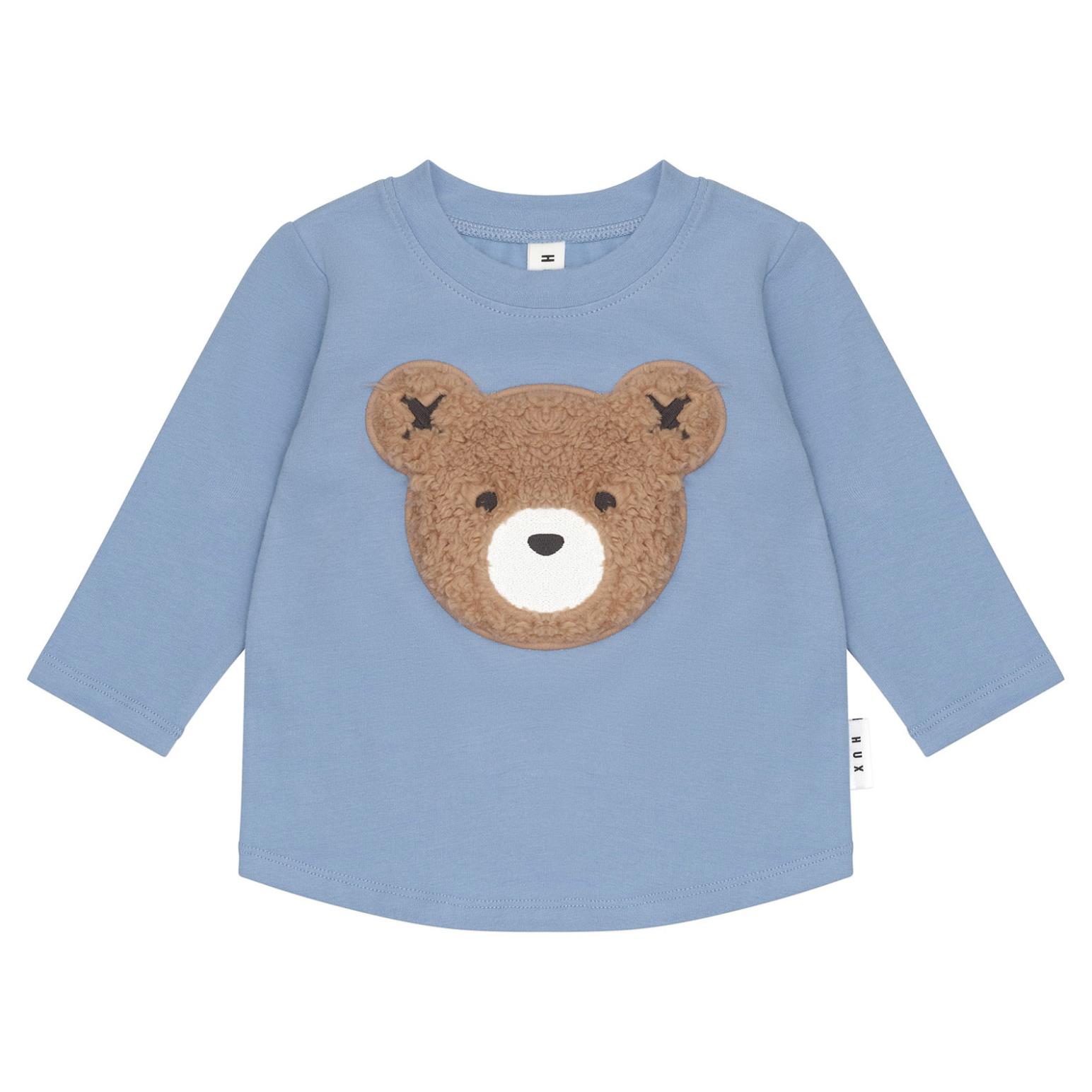 Huxbaby Furry Hux Top Cornflower 3-5Y