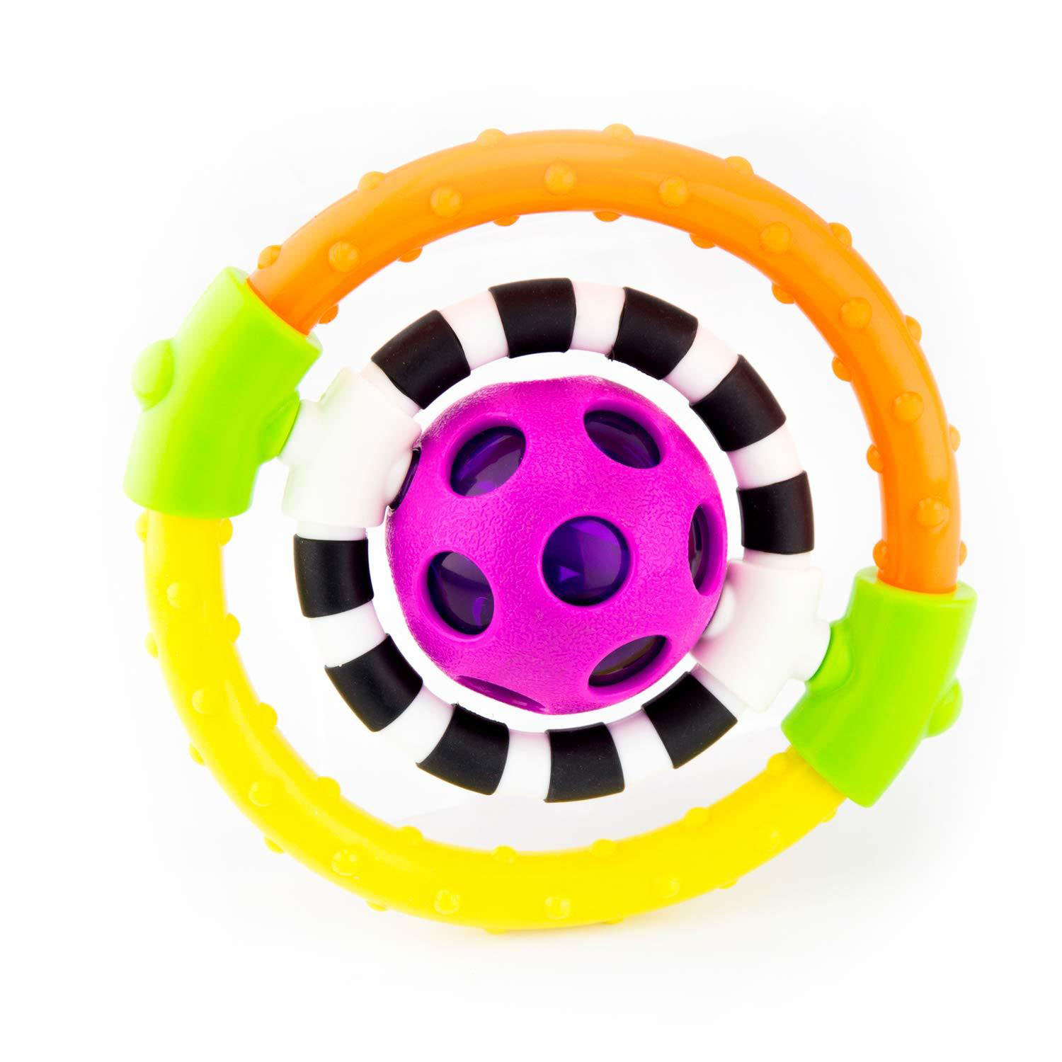 Sassy Spin & Chew Ring Rattle