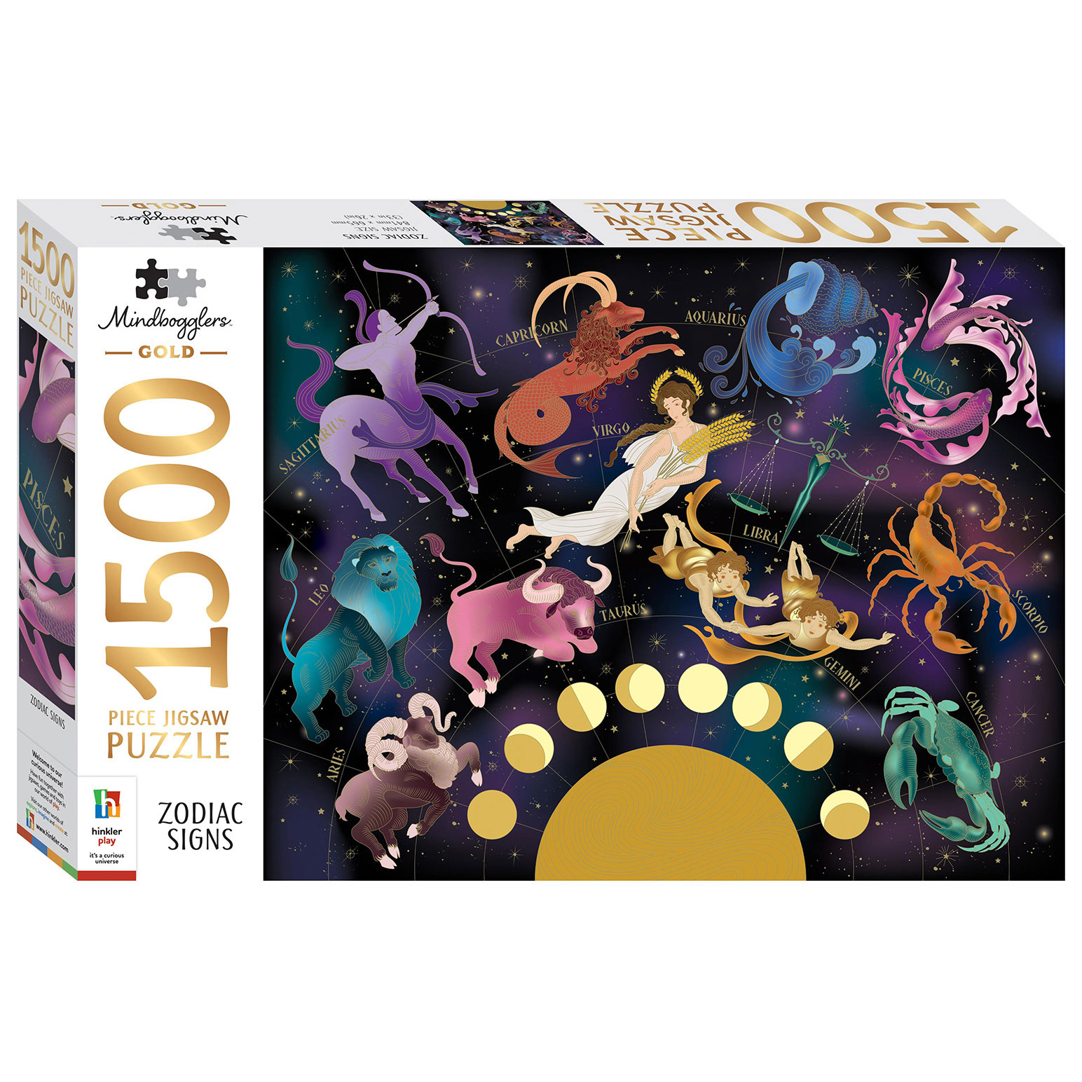 Mindbogglers Gold: Astrology 1500 Piece Jigsaw