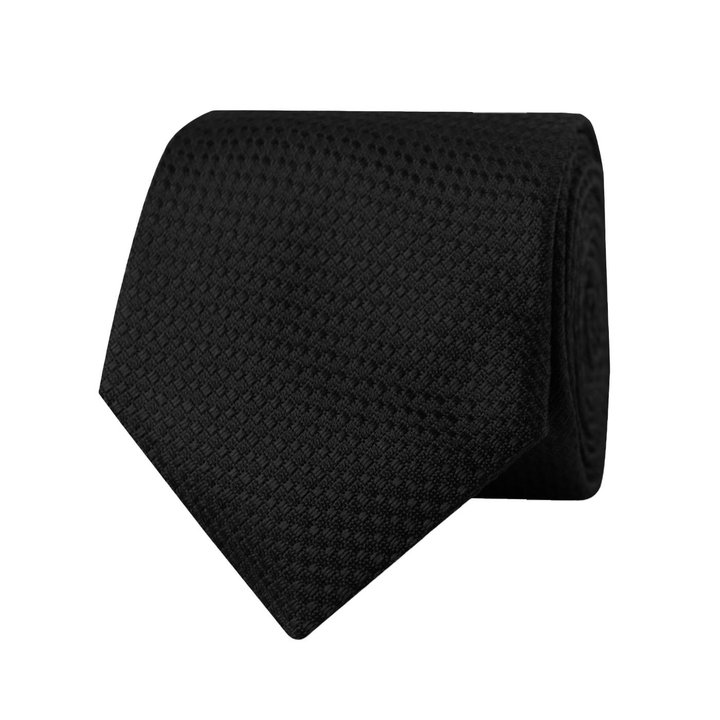 Hawes & Curtis Textured Plain Tie 100% Silk