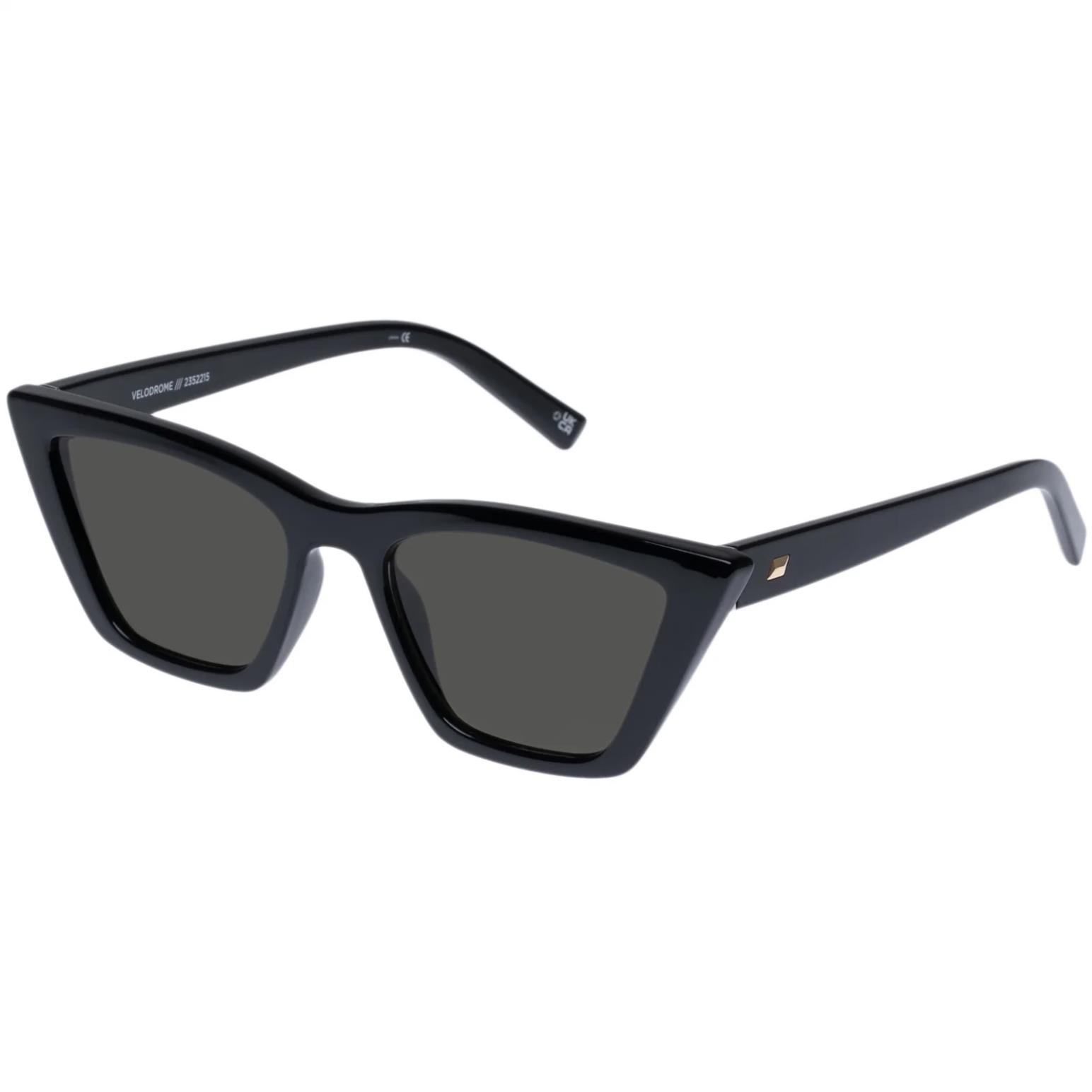 Le Specs Velodrome Black Sunglasses