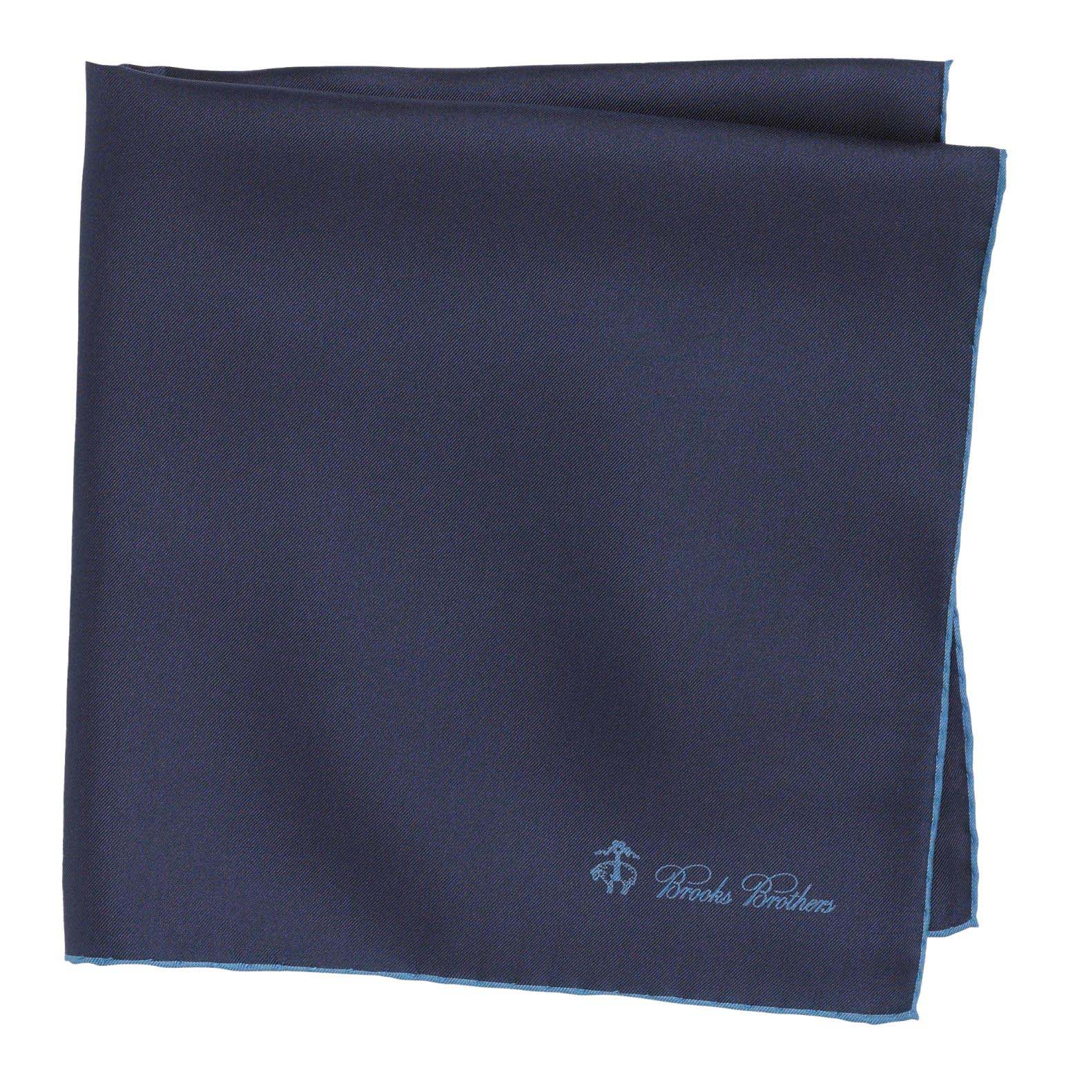 Brooks Brothers Silk Solid Pocket Square