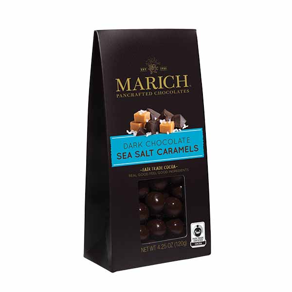 Marich Dark Chocolate Sea Salt Caramels 120g