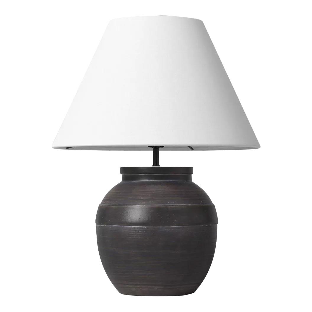 Capulet Potter Ceramic Table Lamp with Shade