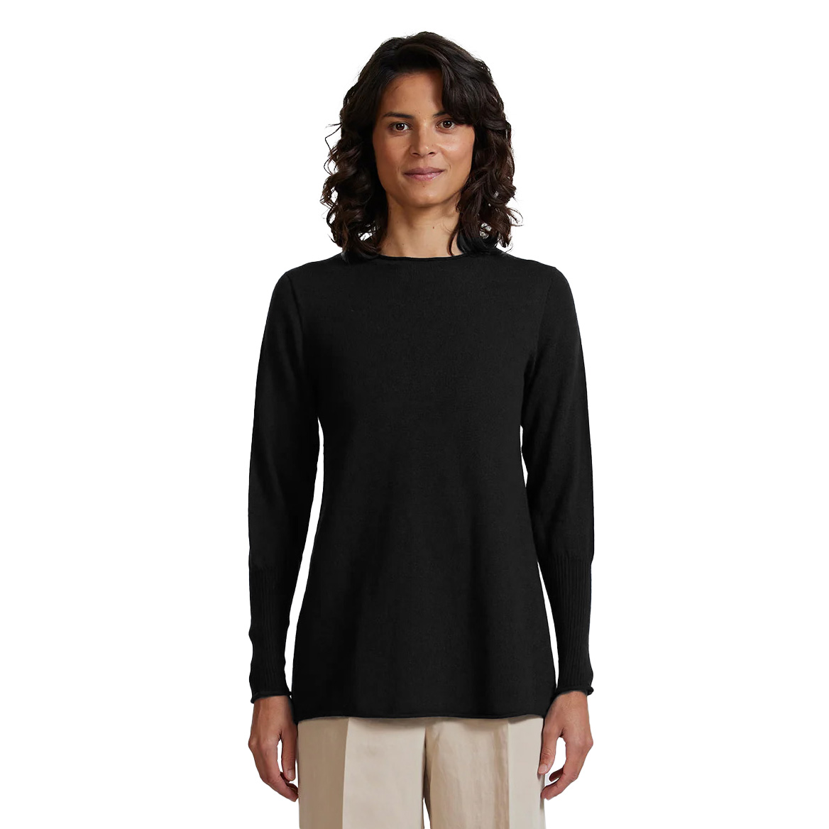 Royal Merino A-Line Crew Neck Jumper