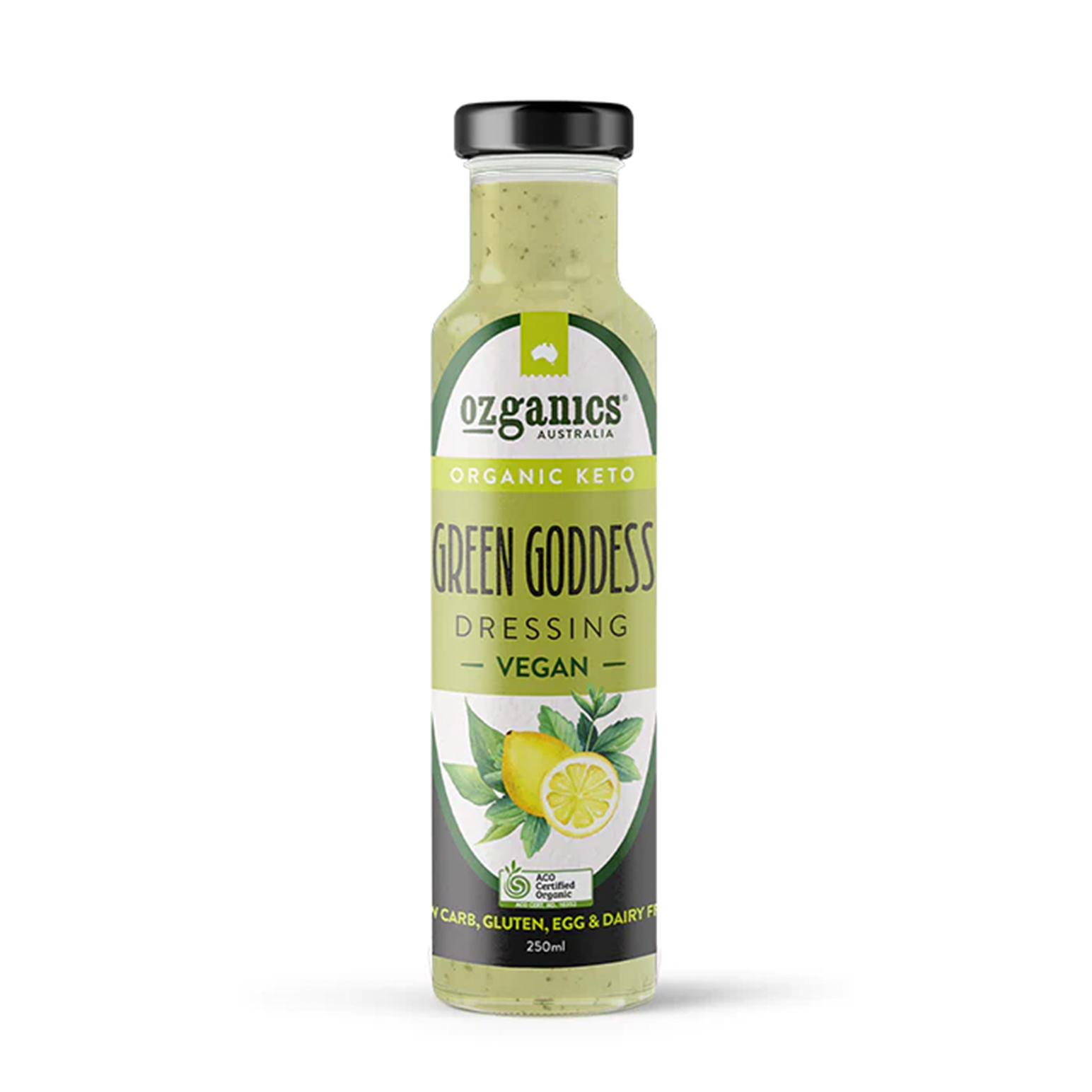 Ozganics Organic Green Goddess Dressing 250ml