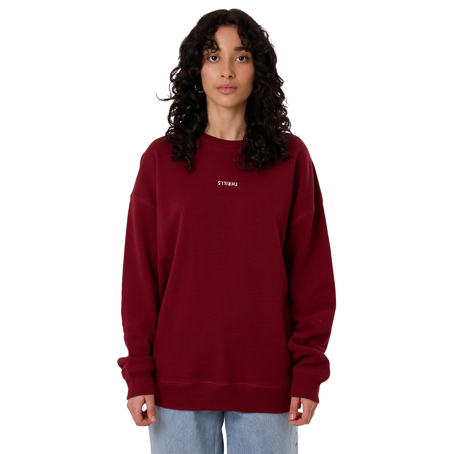 Thrills Minimal Slouch Crew