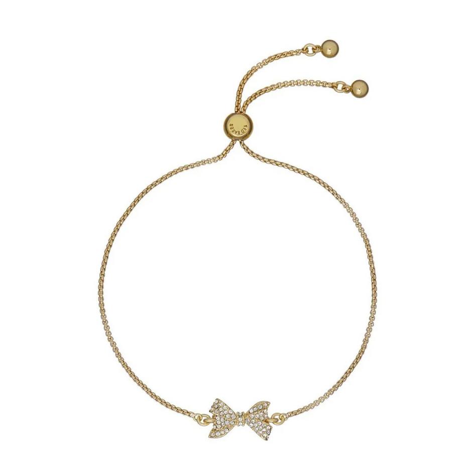 Ted Baker Barset Crystal Bow Adjustable Bracelet