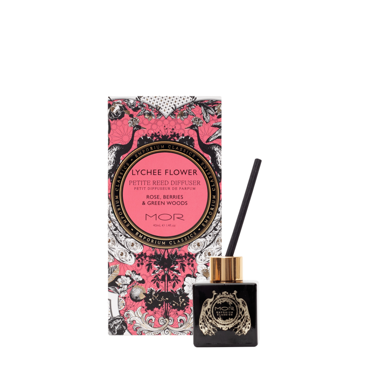 MOR Emporium Classics Lychee Flower Petite Reed Diffuser 40ml