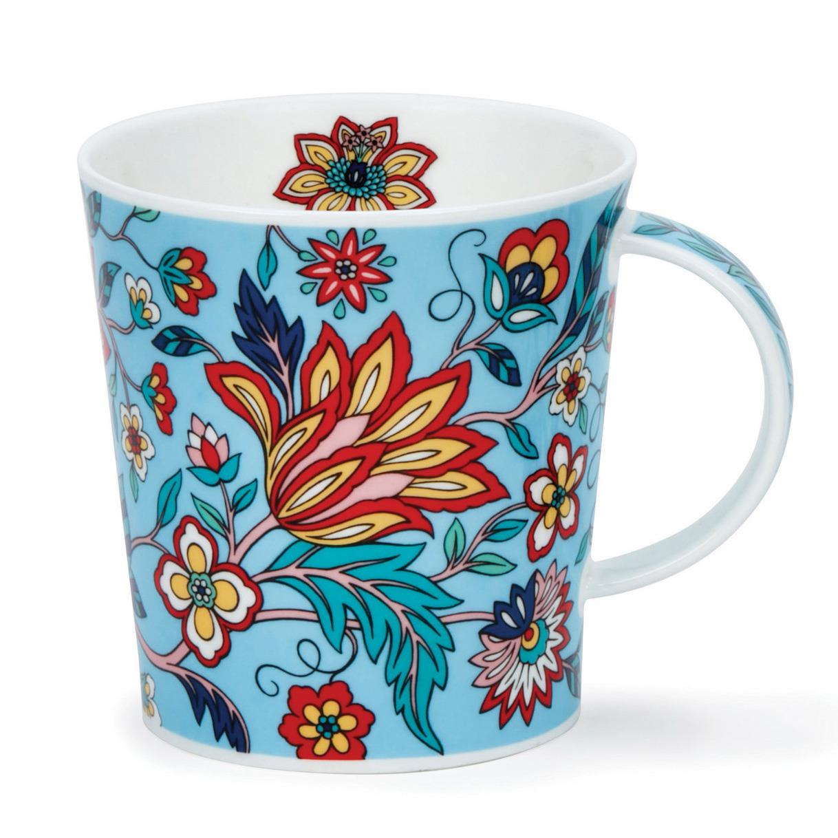 Dunoon Lomond Jacobean Blue Mug