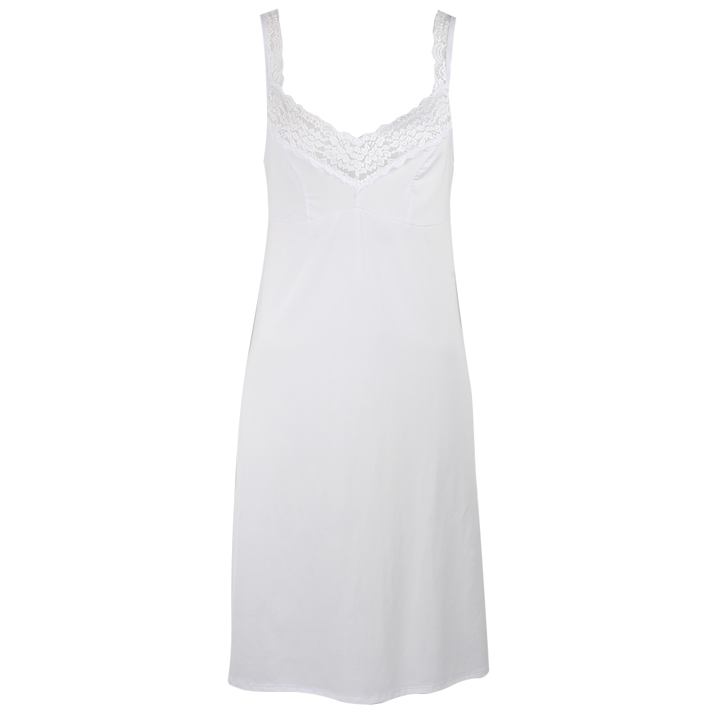 Essence V Lace Wide Shoulder Full Slip